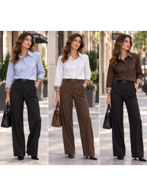 Camicia Oxford 80086 - Patrizia Blasio Camicie e Bluse donna PB80086