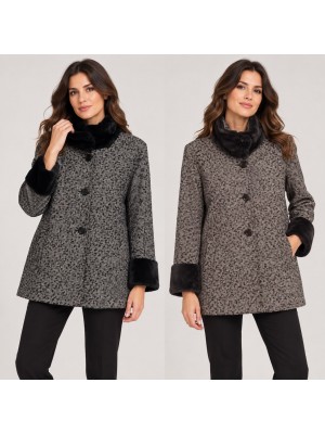 Cappottino Bottoni 11353 - Donna Bella Cappotti e giubbotti DB11353