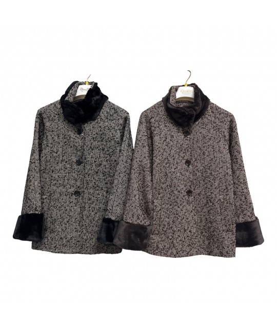 Cappottino Bottoni 11353 - Donna Bella Cappotti e giubbotti DB11353