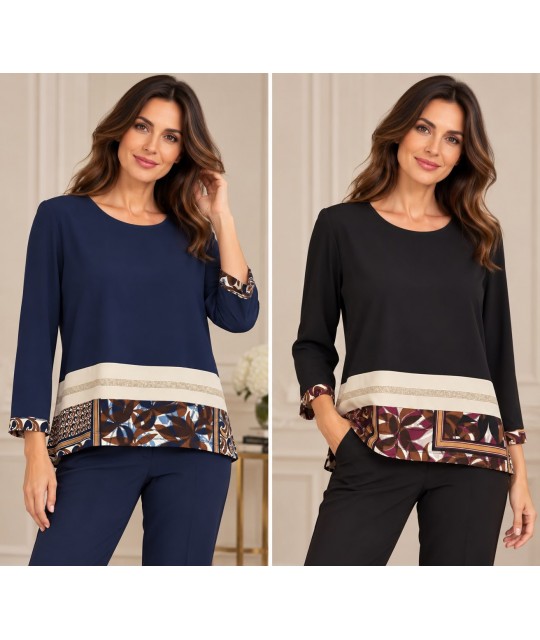 Maglia Fantasia Katia - Perla Oversize Maglieria e t-shirt donna POKATIA