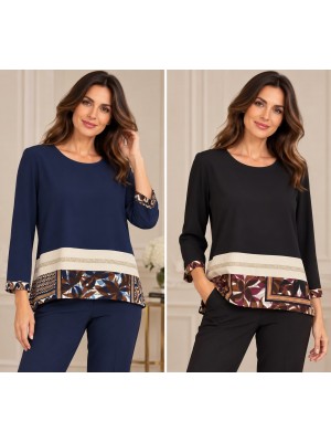 Maglia Fantasia Katia - Perla Oversize Maglieria e t-shirt donna POKATIA