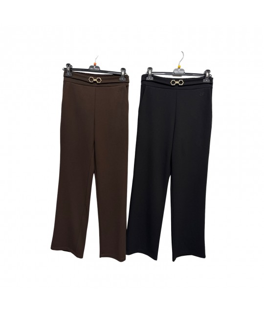 Pantaloni Tinta Unita 70432 - Carla Ferroni Pantaloni donna CF70432