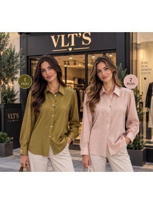 Camicia Tinta Unita 26-512 - VLT'S Camicie e Bluse donna VLT26-512