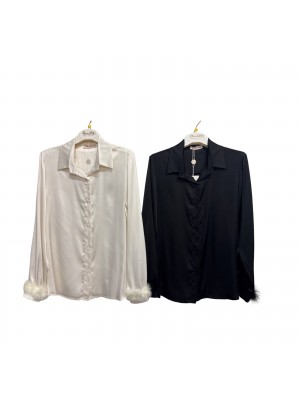 Camicia Tinta Unita 11317 - Donna Bella Camicie e Bluse donna DB11317