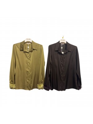 Camicia Tinta Unita 11317 - Donna Bella Camicie e Bluse donna DB11317