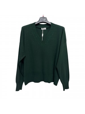 Maglia Strass GB1238 - Encaty Maglieria e t-shirt donna ECGB1238