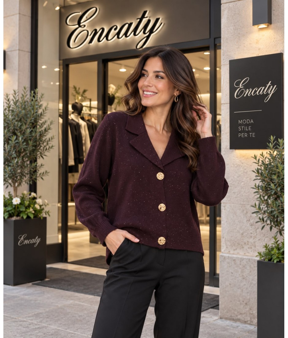 Maglia Aperta K1598 - Encaty Maglieria e t-shirt donna ECK1598