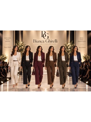 Pantaloni Monolana 25285 - Bianca Ghirelli Pantaloni donna BG25285