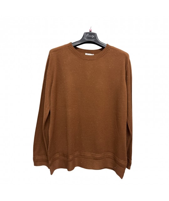 Maglia Lurex GS1365 - Encaty Maglieria e t-shirt donna ECGS1365