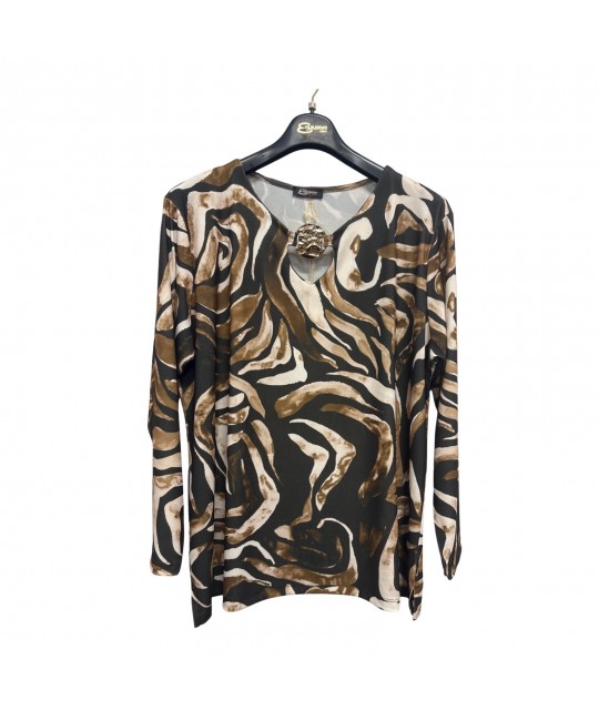 Maglia Curvy Morgana - Equilibrio Maglieria e t-shirt donna EQMORGANA