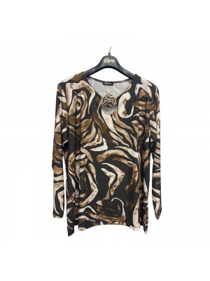 Maglia Curvy Morgana - Equilibrio Maglieria e t-shirt donna EQMORGANA