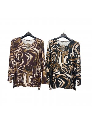 Maglia Curvy Morgana - Equilibrio Maglieria e t-shirt donna EQMORGANA
