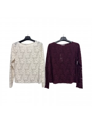 Maglia Macramè HHP60034 - Encaty Maglieria e t-shirt donna ECHHP60034