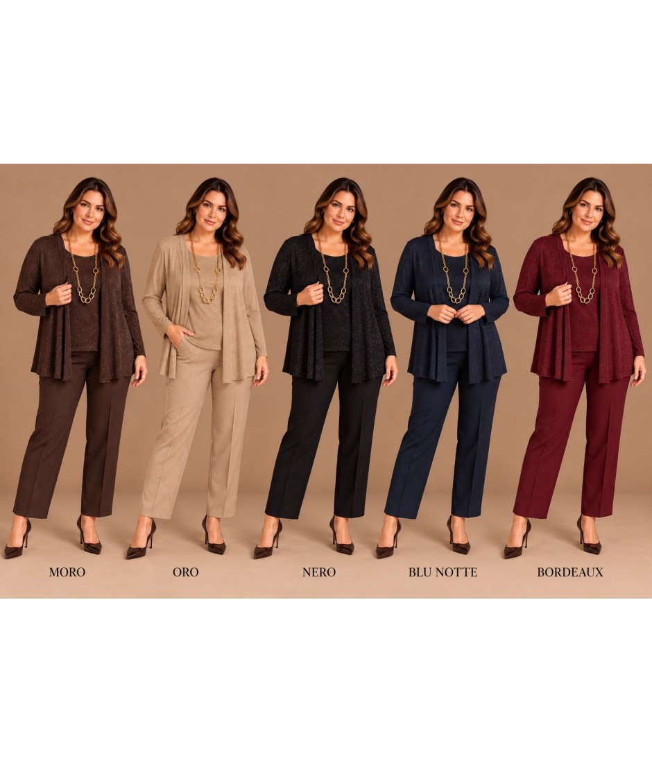 Twin-set Tinta Unita TU/3506 - Lia Donna Twin-set donna LIATU/3506