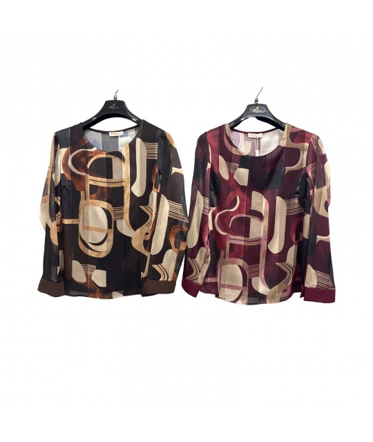 Bluse Fantasia M/0385 - Racal Camicie e Bluse donna RACM/0385
