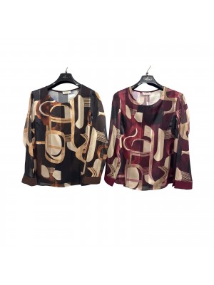 Bluse Fantasia M/0385 - Racal Camicie e Bluse donna RACM/0385