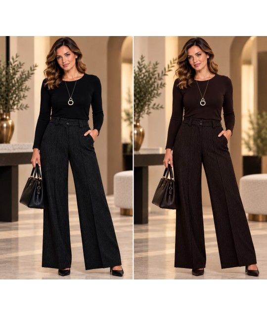 Pantaloni Palazzo Pisa - Perla Oversize Pantaloni donna POPISA