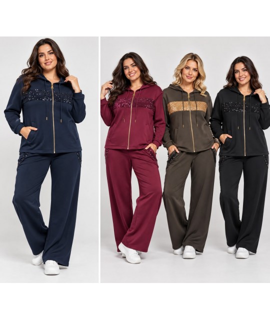 Tuta Curvy Casual Nuvola - Equilibrio Tute EQNUVOLA