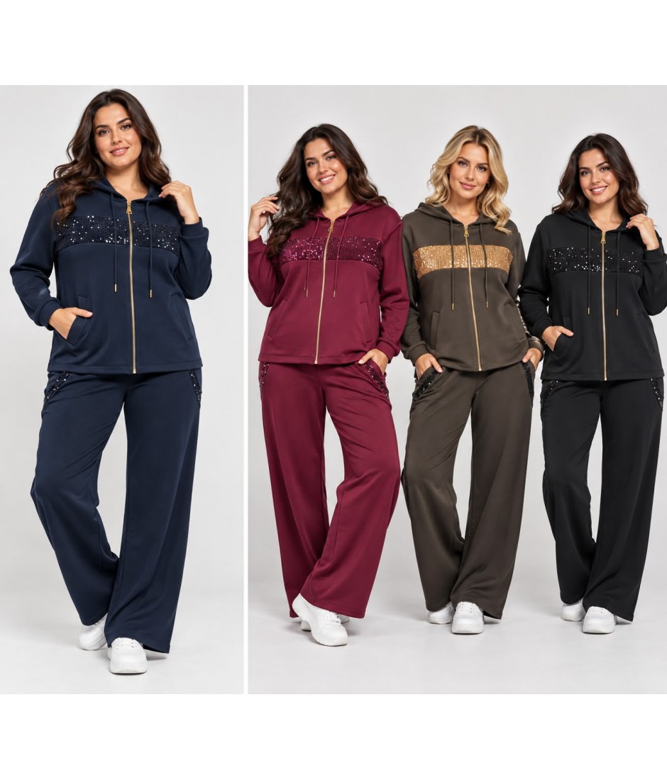 Tuta Curvy Casual Nuvola - Equilibrio Tute EQNUVOLA
