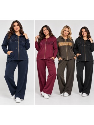 Tuta Curvy Casual Nuvola - Equilibrio Tute EQNUVOLA