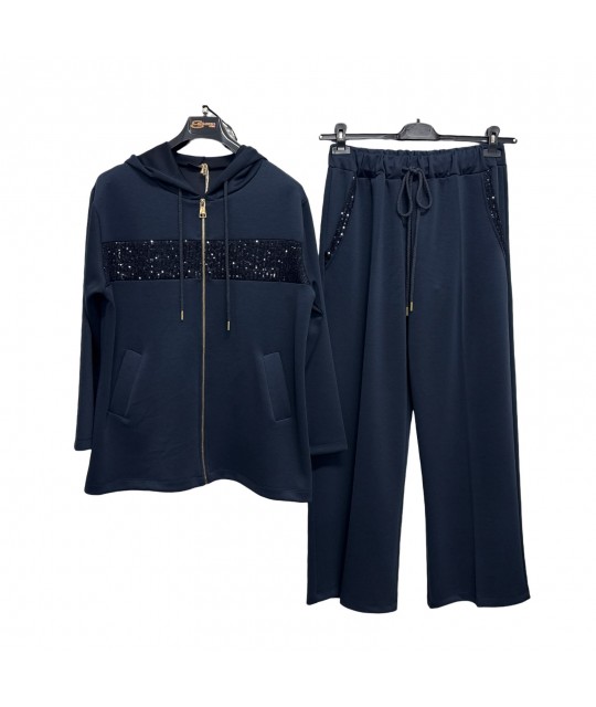 Tuta Curvy Casual Nuvola - Equilibrio Tute EQNUVOLA