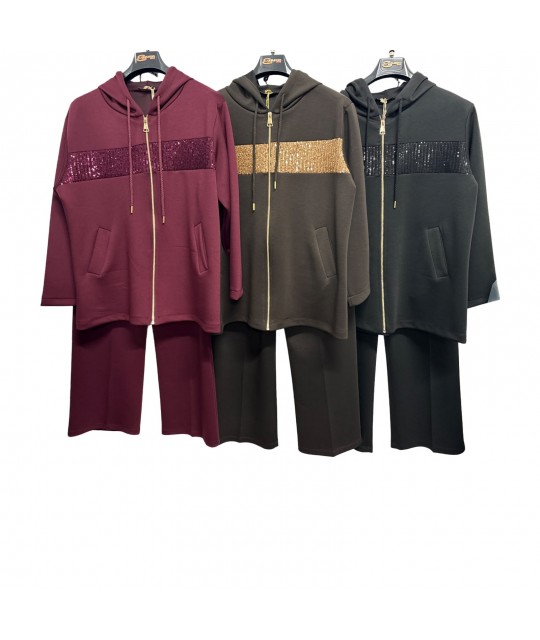 Tuta Curvy Casual Nuvola - Equilibrio Tute EQNUVOLA