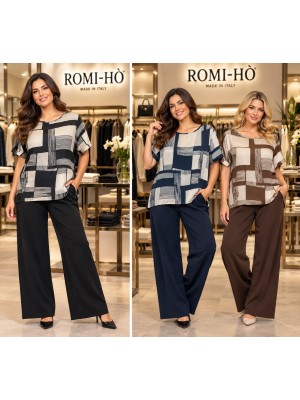 Bluse Fantasia D2945 - Romi-hò Camicie e Bluse donna RHD2945