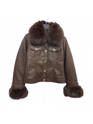 Giubbino Pelliccia M8803 - Encaty Piumini e giubbini ECM8803
