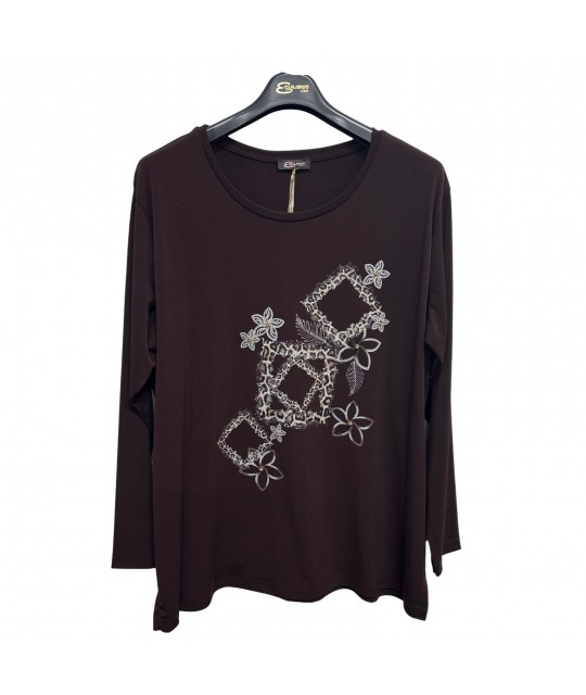 Maglia Curvy Adele - Equilibrio Maglieria e t-shirt donna EQADELE