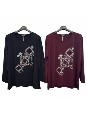 Maglia Curvy Adele - Equilibrio Maglieria e t-shirt donna EQADELE