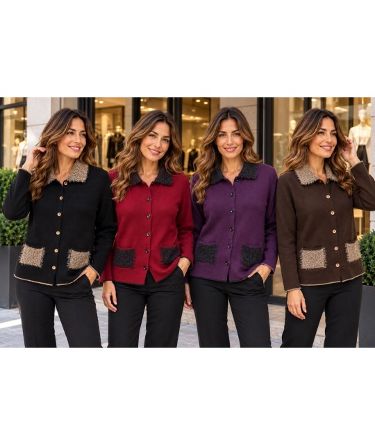 Maglia Polo 9534 - Desideri Oro Maglieria e t-shirt donna DO9534
