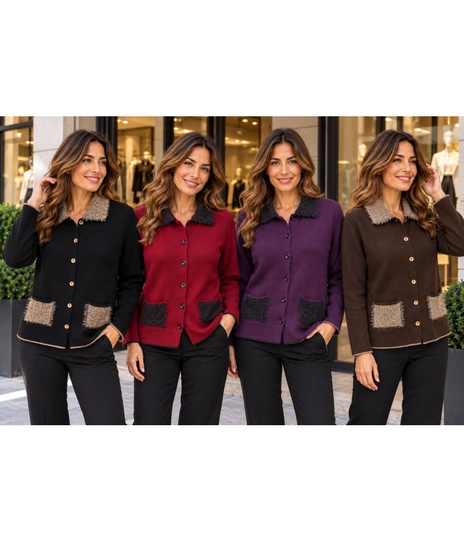 Maglia Polo 9534 - Desideri Oro Maglieria e t-shirt donna DO9534