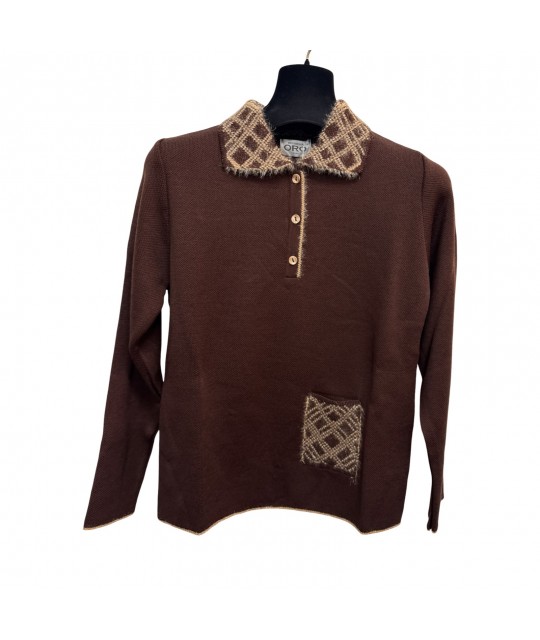Maglia Polo 9551 - Desideri Oro Maglieria e t-shirt donna DO9551