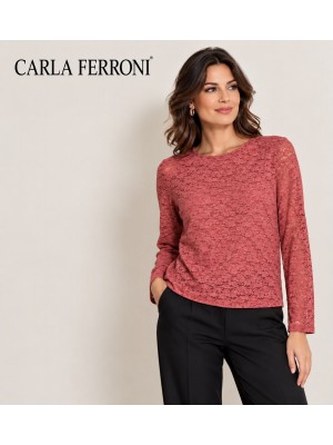 Maglia Macramè 50368 - Carla Ferroni Maglieria e t-shirt donna CF50368
