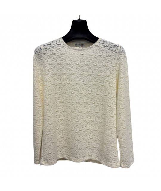Maglia Macramè 50368 - Carla Ferroni Maglieria e t-shirt donna CF50368