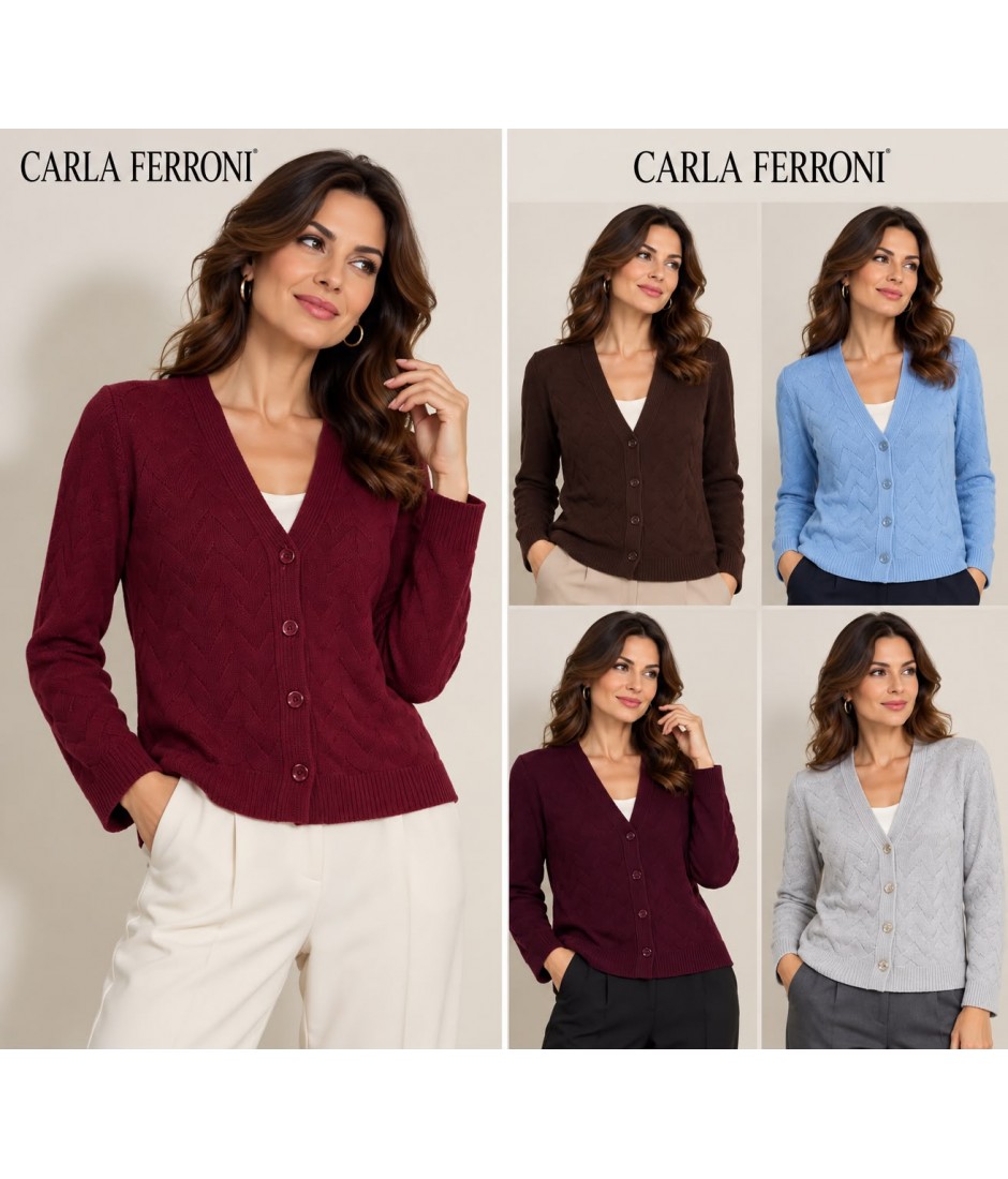 Maglia Pura Lana 4444 - Carla Ferroni Maglieria e t-shirt donna CF4444