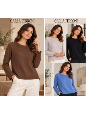 Maglia Pura Lana 4431 - Carla Ferroni Maglieria e t-shirt donna CF4431