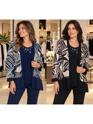 Twin-set Fantasia M/370E - Racal Twin-set donna RACM/370E