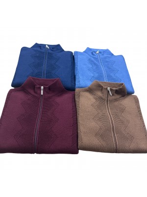 Maglia Lana Zip 4393 - Carla Ferroni Maglieria e t-shirt donna CF4393