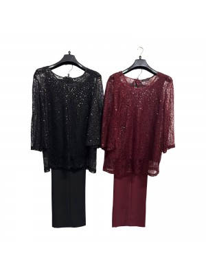 Completo Paillettes 26004 - NB Completi e set coordinati NB26004