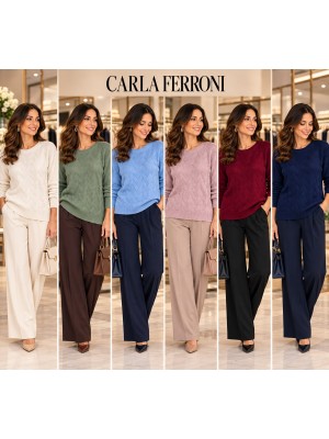 Maglia Pura Lana 4455 - Carla Ferroni Maglieria e t-shirt donna CF4455
