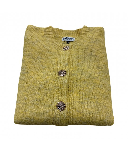 Cardigan Bottoni 26389 - Carla Ferroni Maglieria e t-shirt donna CF26389