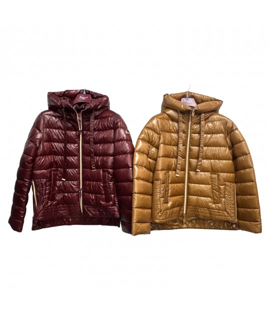 Giubbotto Cappuccio FW3536 - Linda's Cappotti e giubbotti LIFW3536