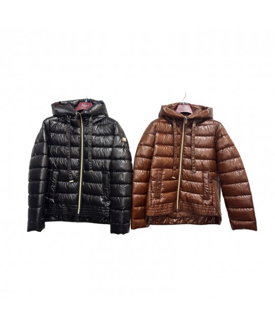 Giubbotto Cappuccio FW3536 - Linda's Cappotti e giubbotti LIFW3536