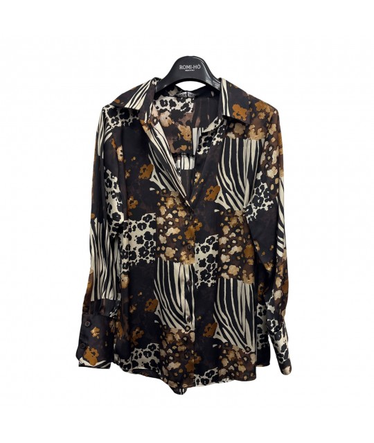 Camicia Fantasia D2955 - Romi-hò Camicie e Bluse donna RHD2955