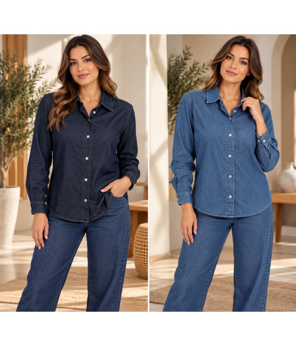 Camicia Jeans Sara - Patrizia Blasio Camicie e Bluse donna PBSARA
