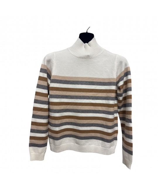 Maglia Righe B326 - Gaia B Maglieria e t-shirt donna GAIABB326