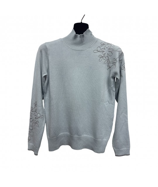 Maglia Ricami B304 - Gaia B Maglieria e t-shirt donna GAIAB304