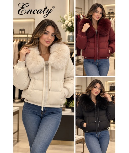 Giubbotto Pelliccia 83 - Encaty Cappotti e giubbotti EC83