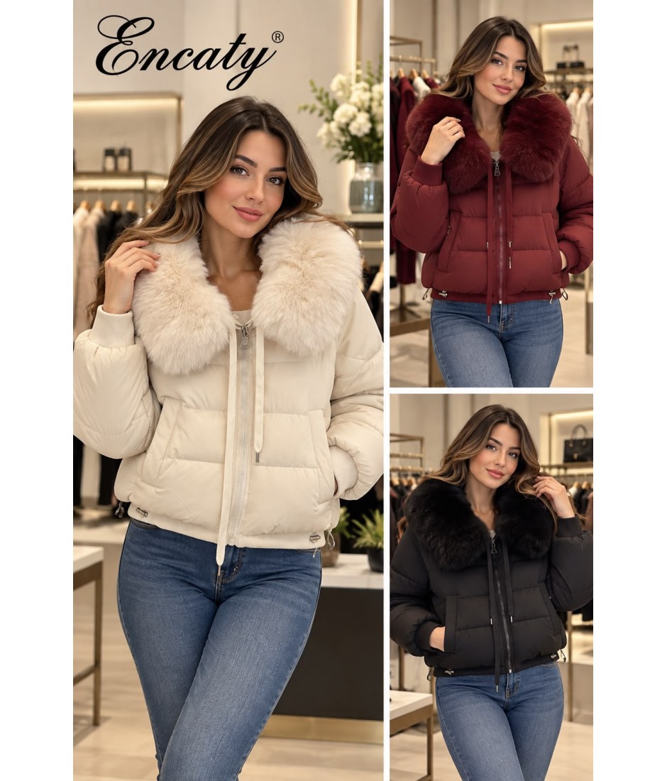 Giubbotto Pelliccia 83 - Encaty Cappotti e giubbotti EC83